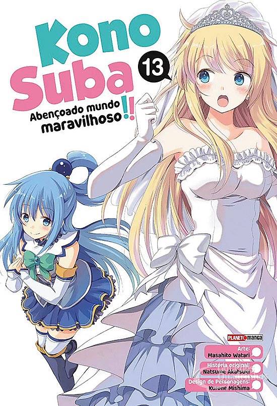 Konosuba Abençoado Mundo Maravilhoso N° 13panini Guia Dos Quadrinhos