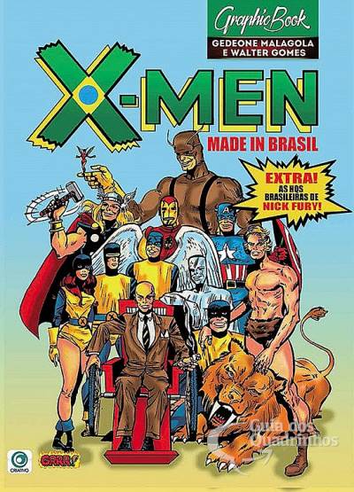 Graphic Book: X-Men - Made In Brasil - Criativo Editora