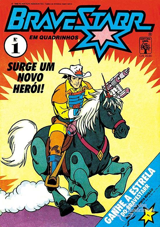 BraveStarr  Filmation, Comic book cover, Popular shows