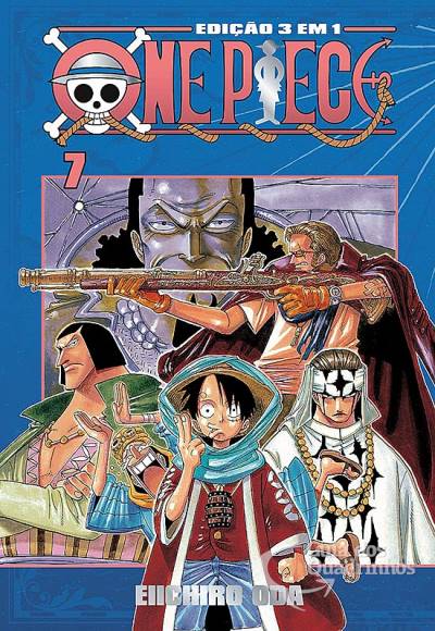 One Piece - Edição 3 em 1 n° 7 - Panini