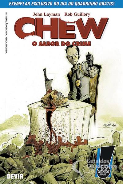 Chew - O Sabor do Crime - Edição Especial - Dia do Quadrinho Grátis - Devir
