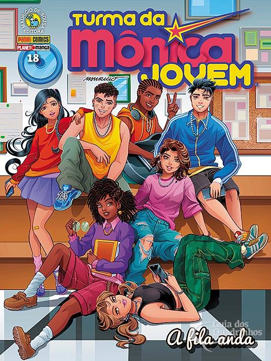 Turma Da Mônica Jovem 3ª Série N° 18panini Guia Dos Quadrinhos 1681