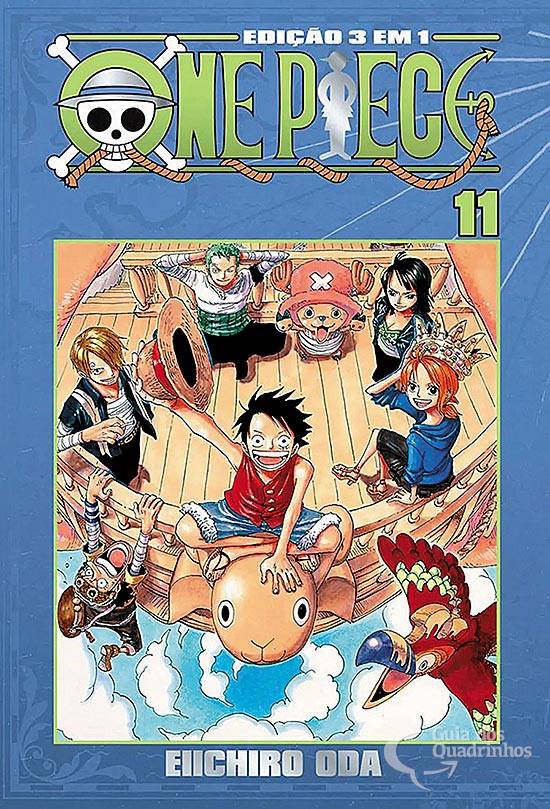 One Piece 3 em 1 - 03 - Eiichiro Oda - Português Capa Comum