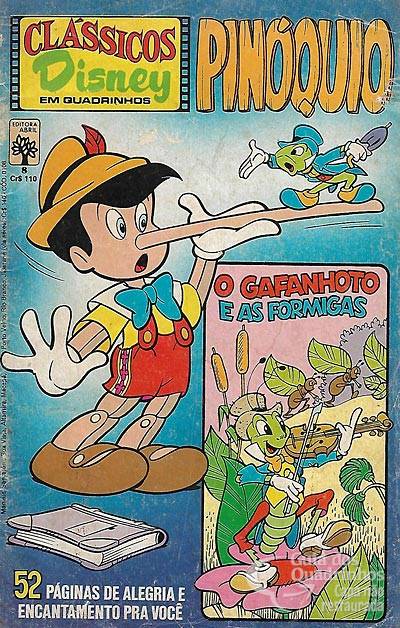 Clássicos Disney em Quadrinhos n° 8 - Abril