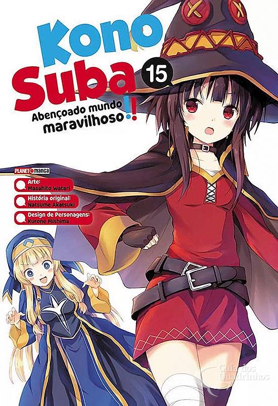 Mangá Konosuba Abençoado mundo maravilhoso!! Vol 11 - Kono Subarashii Sekai  ni Shukufuku o!