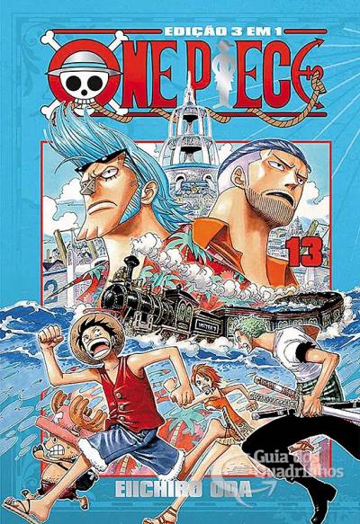 One Piece - Edição 3 em 1 n° 13 - Panini