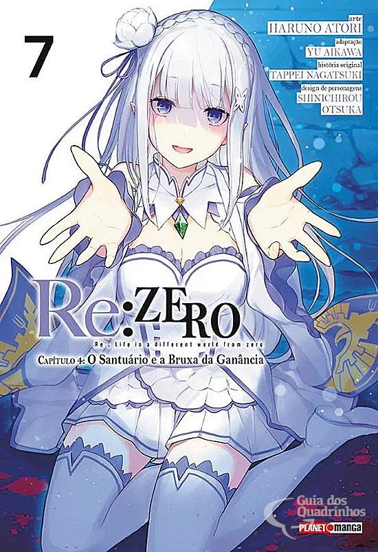 Re:zero Capítulo 4: O Santuário e a Bruxa da Ganância Vol. 6 - umlivro