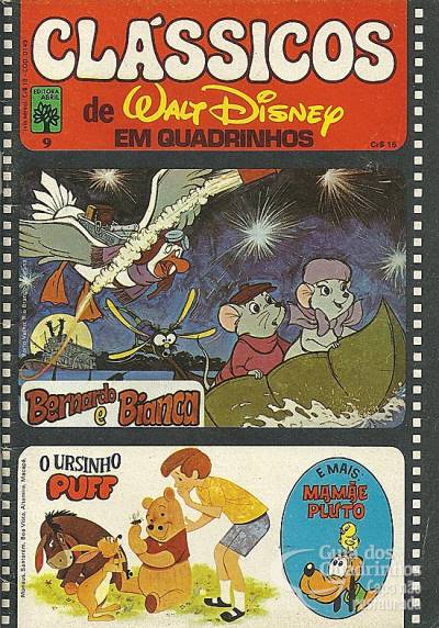 Clássicos de Walt Disney Em Quadrinhos n° 9 - Abril