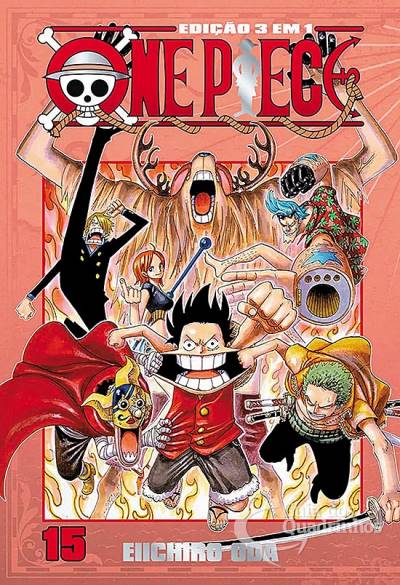 One Piece - Edição 3 em 1 n° 15 - Panini