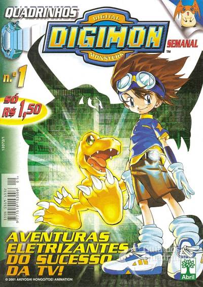 Digimon - Digital Monsters n° 1 - Abril