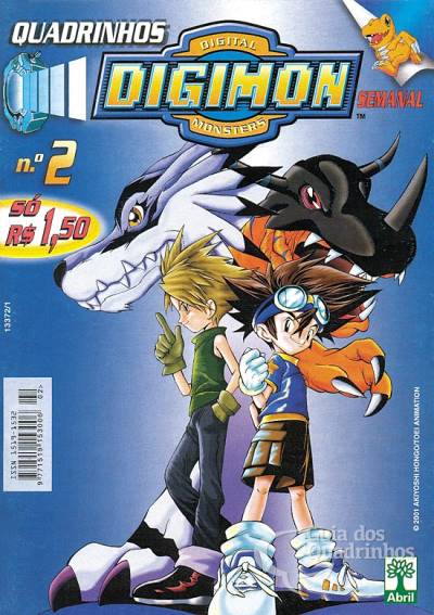 Digimon - Digital Monsters n° 2 - Abril