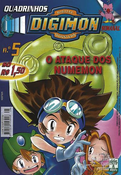 Digimon - Digital Monsters n° 5 - Abril