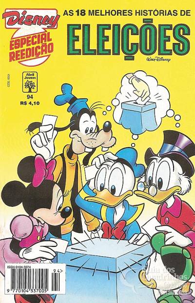 Disney Especial Reedição n° 94 - Abril