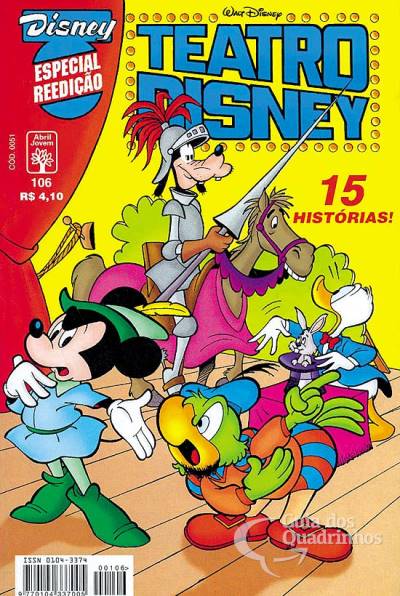 Disney Especial Reedição n° 106 - Abril
