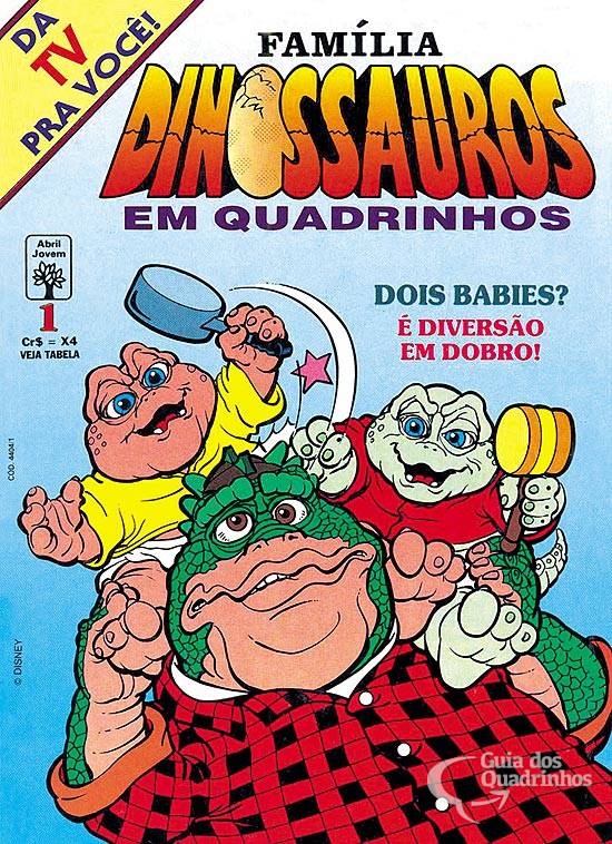 Baby Dinossauro - Baby da Silva Sauro (família Dinossauro)