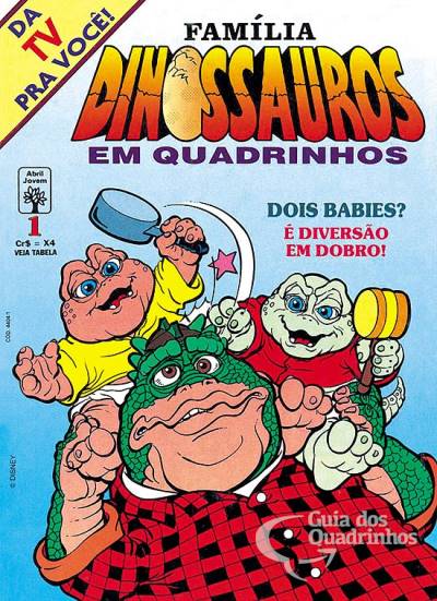 Família Dinossauros n° 1 - Abril