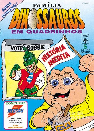 Família Dinossauros n° 5 - Abril