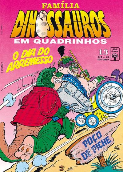 Família Dinossauros n° 13 - Abril
