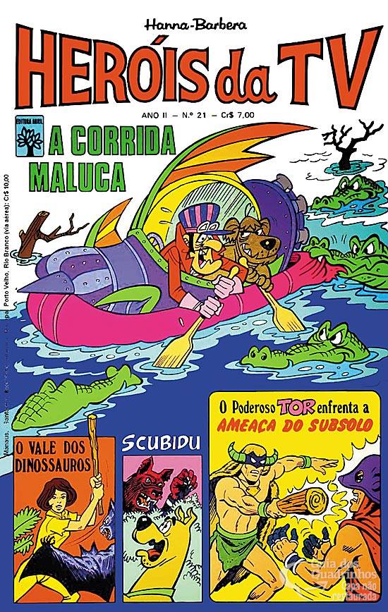 MUNDO HANNA-BARBERA: Carangos e Motocas