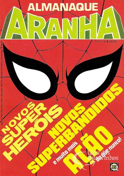 Almanaque do Homem-Aranha n° 8 - Rge