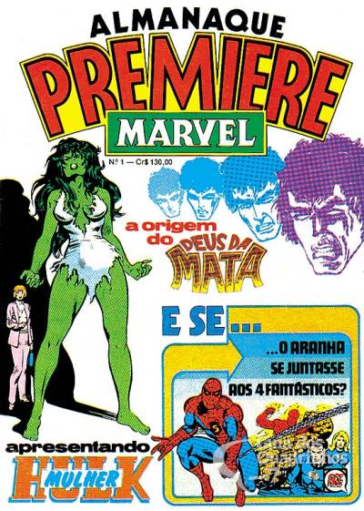 Almanaque Premiere Marvel n° 1 - Rge