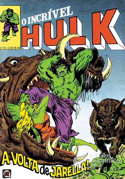Incrível Hulk, O n° 33 - Rge