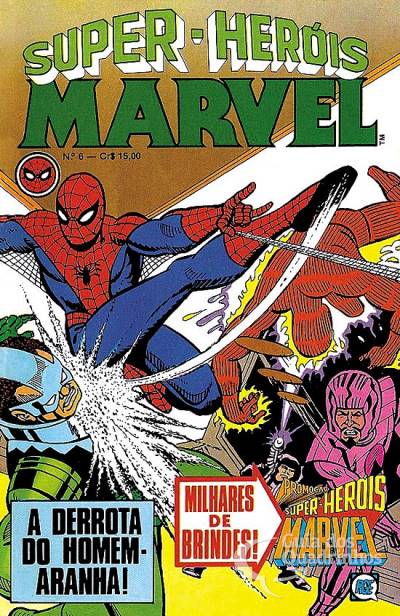 Super-Heróis Marvel n° 6 - Rge