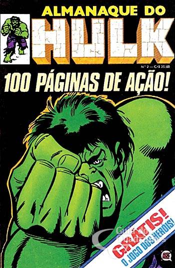 Almanaque do Hulk n° 2 - Rge