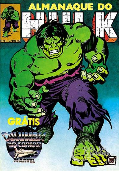 Almanaque do Hulk n° 6 - Rge