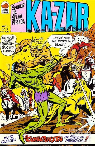 Ka-Zar n° 6 - Bloch