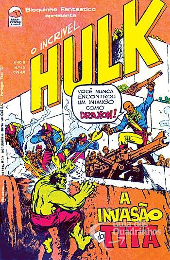 Incrível Hulk, O n° 13 - Bloch