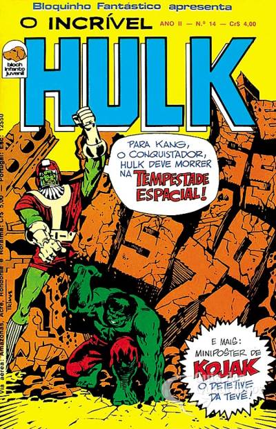Incrível Hulk, O n° 14 - Bloch