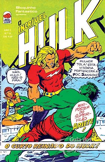 Incrível Hulk, O n° 16 - Bloch