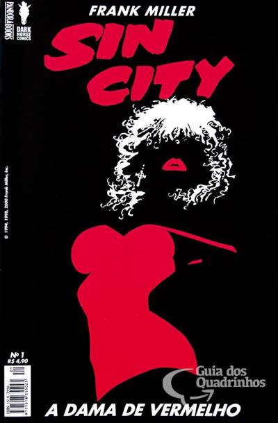 Sin City -  A Dama de Vermelho n° 1 - Pandora Books