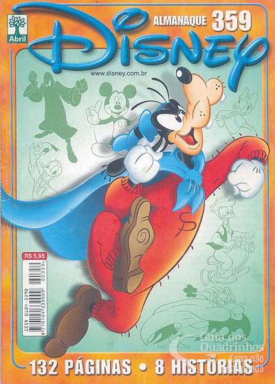 Almanaque Disney n° 359 - Abril