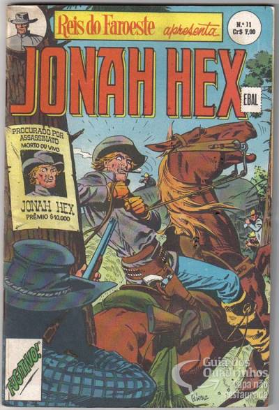 Jonah Hex (Reis do Faroeste em Formatinho) n° 11 - Ebal