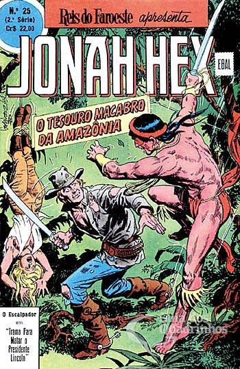 Jonah Hex (Reis do Faroeste em Formatinho) n° 25 - Ebal