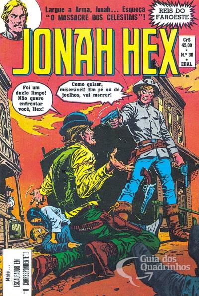 Jonah Hex (Reis do Faroeste em Formatinho) n° 30 - Ebal