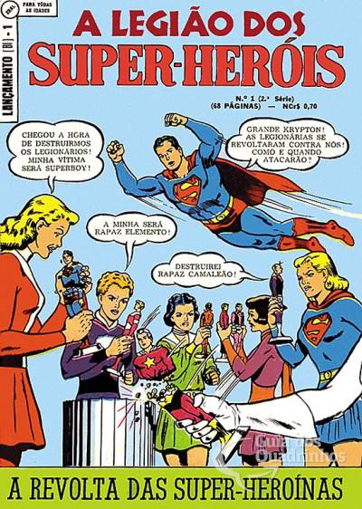 Legião dos Super-Heróis, A (Lançamento) n° 1 - Ebal