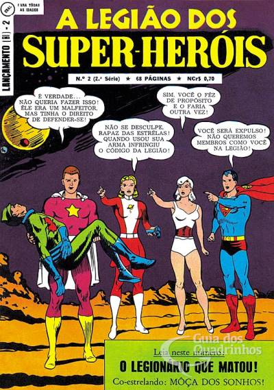 Legião dos Super-Heróis, A (Lançamento) n° 2 - Ebal