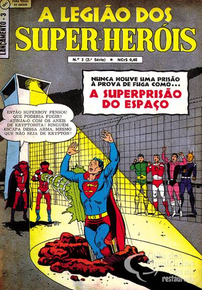 Legião dos Super-Heróis, A (Lançamento) n° 3 - Ebal