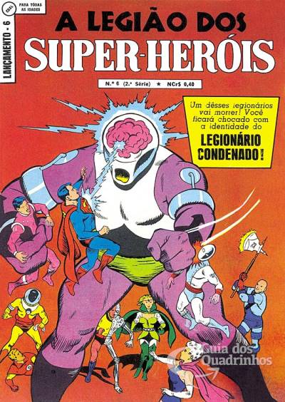 Legião dos Super-Heróis, A (Lançamento) n° 6 - Ebal