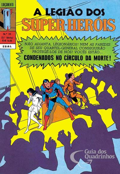 Legião dos Super-Heróis, A (Lançamento) n° 20 - Ebal