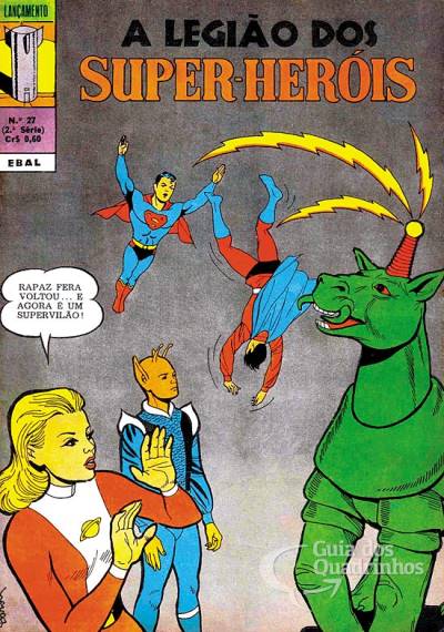 Legião dos Super-Heróis, A (Lançamento) n° 27 - Ebal