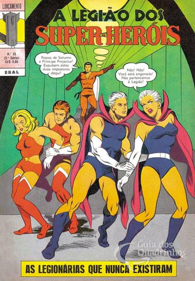 Legião dos Super-Heróis, A (Lançamento) n° 35 - Ebal