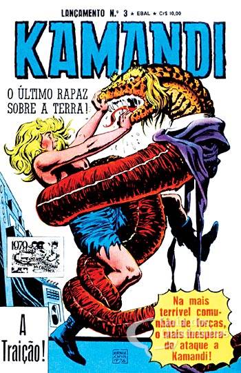 Kamandi (Lançamento) n° 3 - Ebal