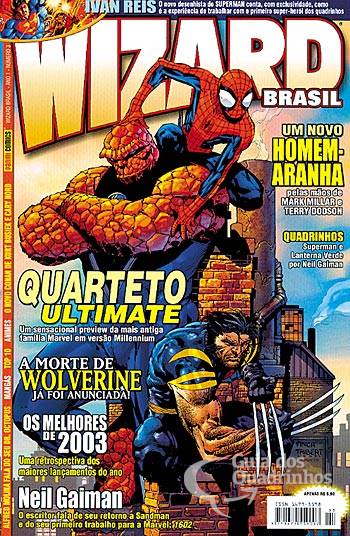 Wizard Brasil n° 3 - Panini