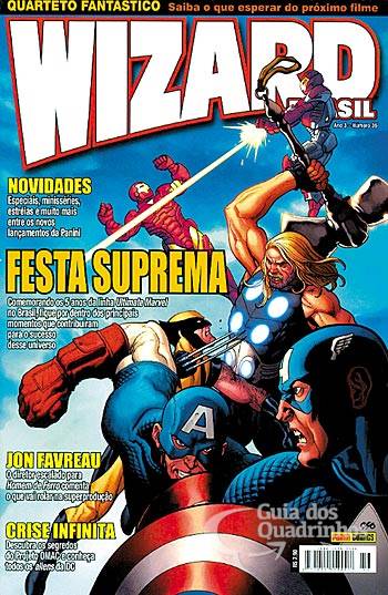 Wizard Brasil n° 36 - Panini