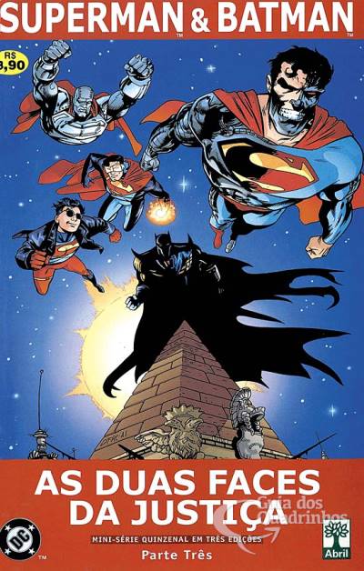 Superman & Batman - As Duas Faces da Justiça n° 3 - Abril
