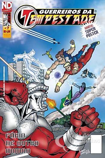 Guerreiros da Tempestade n° 7 - Nd Comics